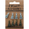 Metal Alloy Mini Tassels Charms